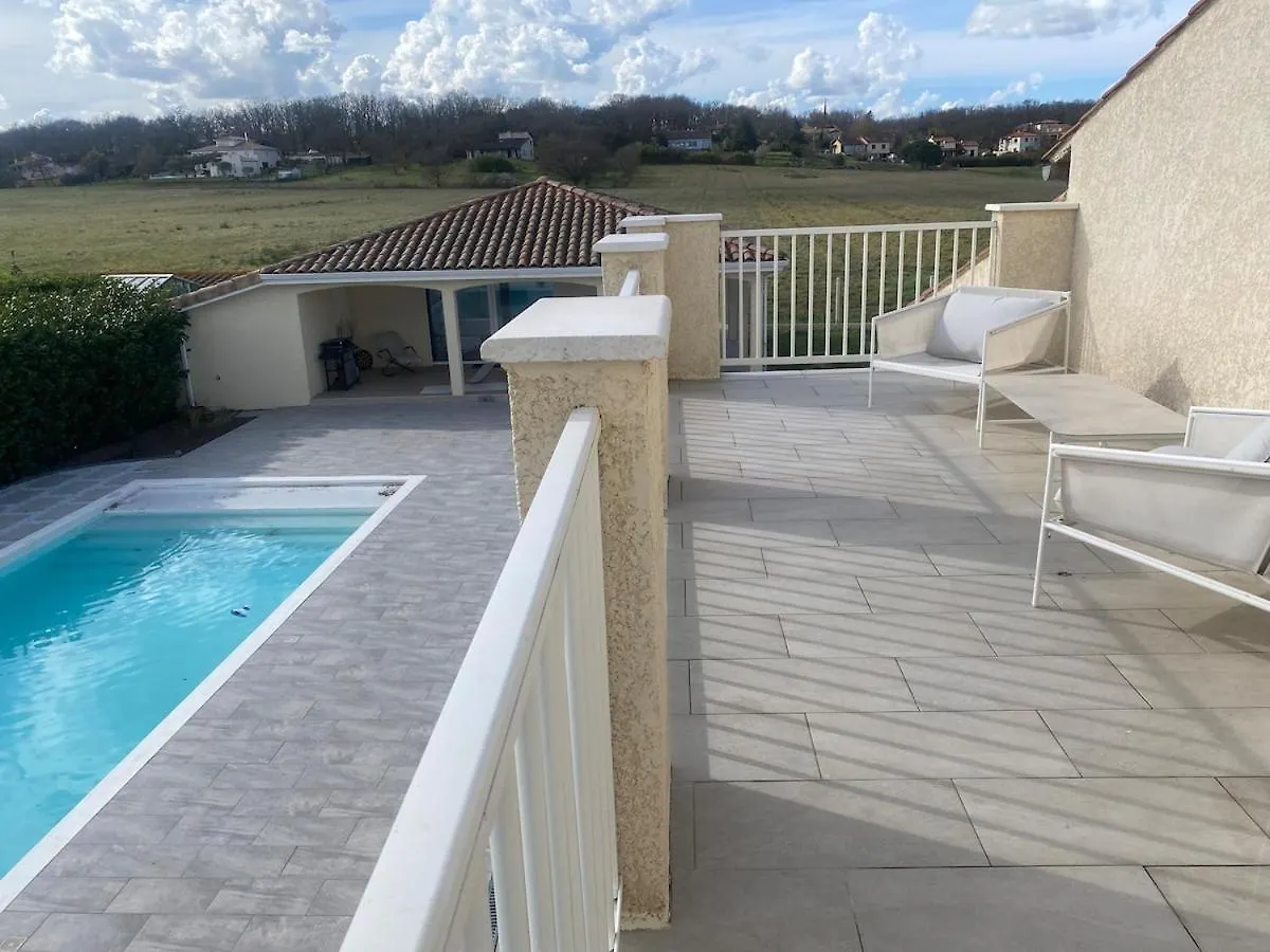 Villa L Ecrin De Lidia Close To Meett Air Conditioning Parking Aussonne
